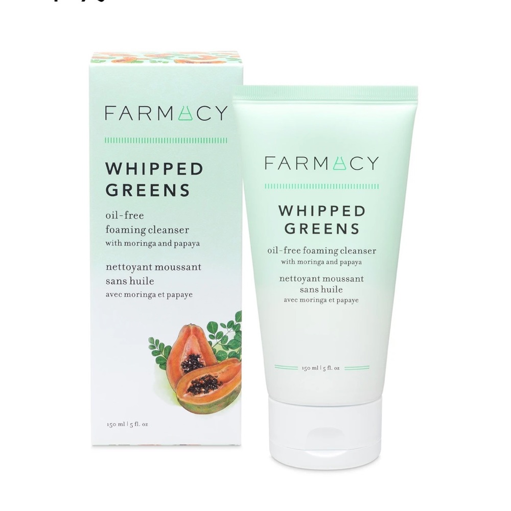WHIPPED GREENS, oil-free foaming cleanser 150 ml
